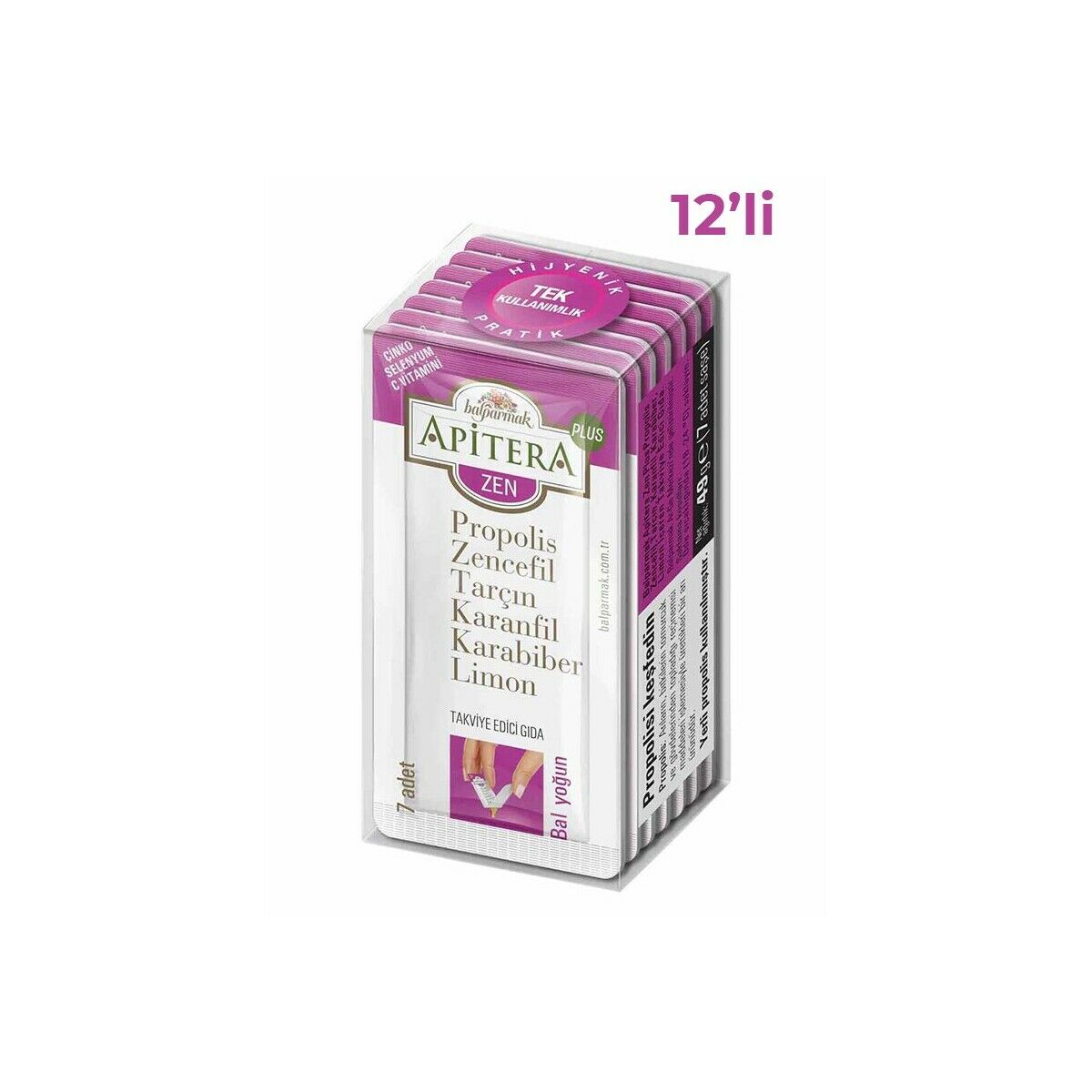 Balparmak Apitera Zen Plus 12'li 7x7 gr