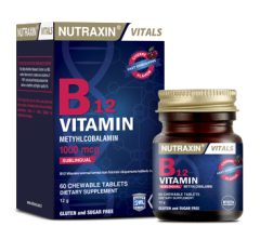 Nutraxin Vitamin B12 60 Dilaltı Tablet