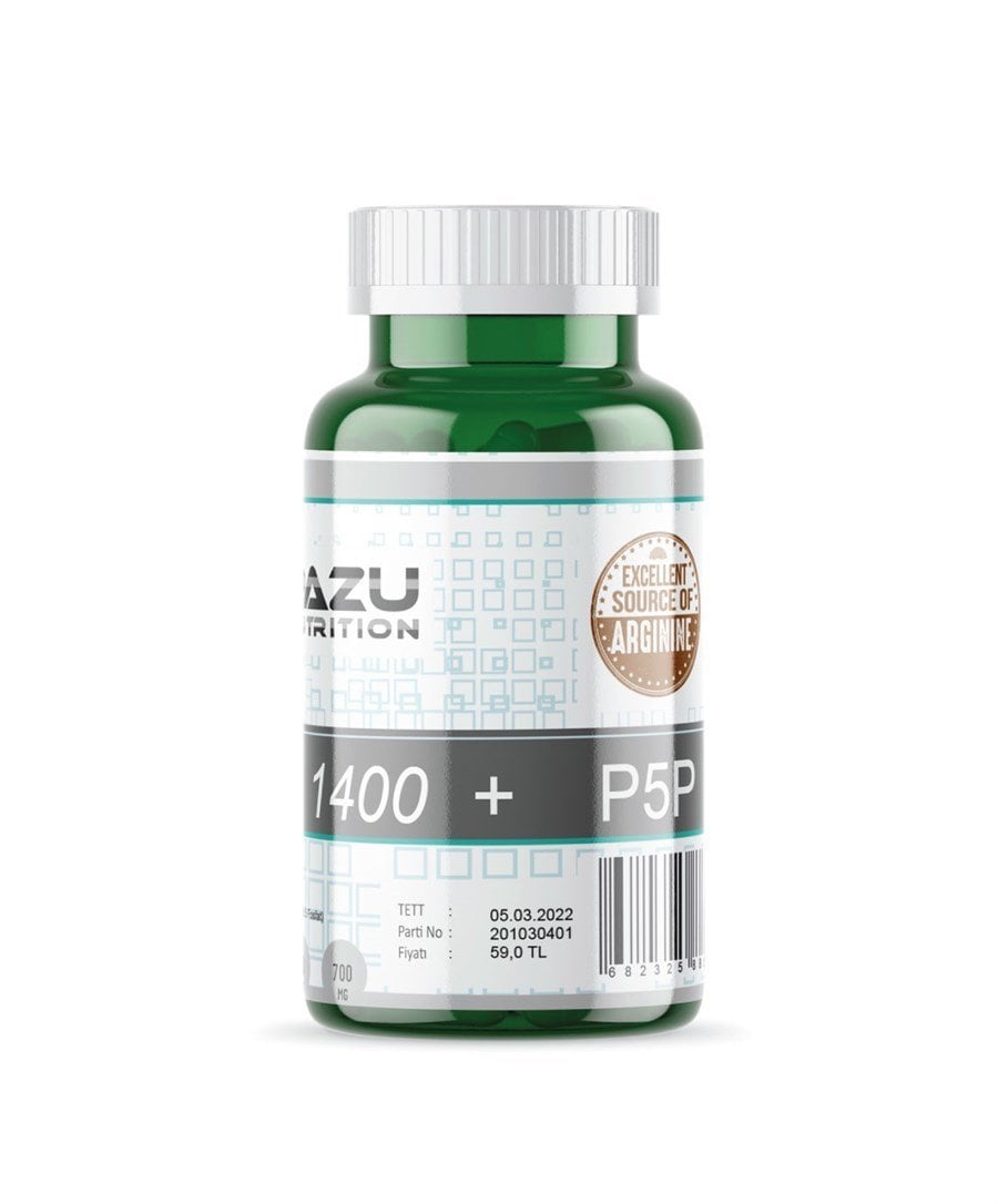 Pazu Nutrition L-Arjinin 1400 Kapsül