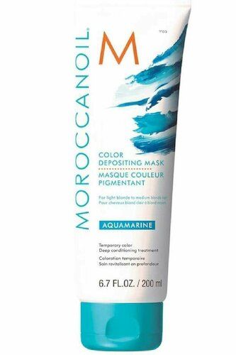 Moroccanoil Depositing Aquamarine Renk Tazeleyeci Bakım Maskesi 200 ml