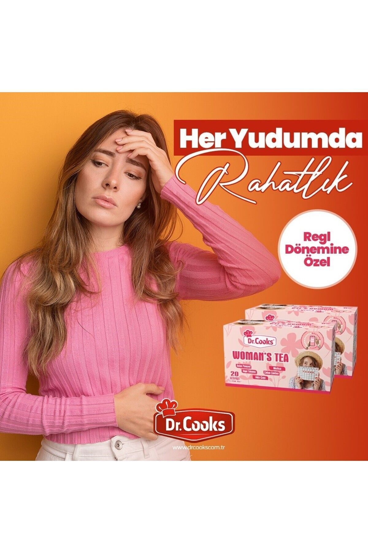 Dr. Cooks Woman's Tea 20 Poşet Regl Çayı