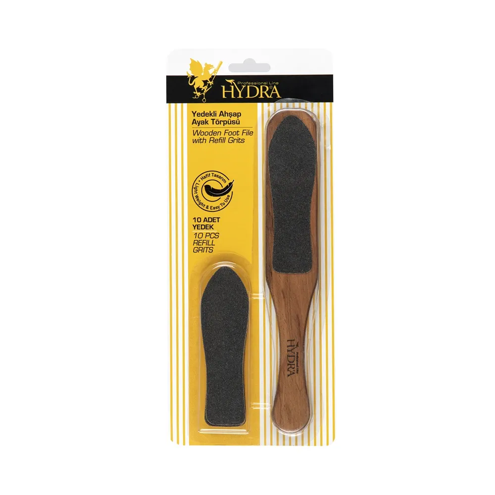 Hydra Professional Line Hydra Yedekli Ahşap Ayak Törpüsü Hd