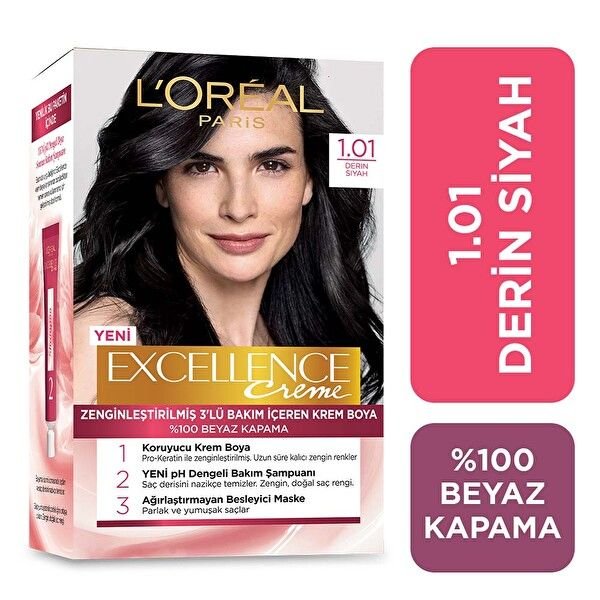 L'Oreal Paris Excellence Creme 1.01 Deep Pure