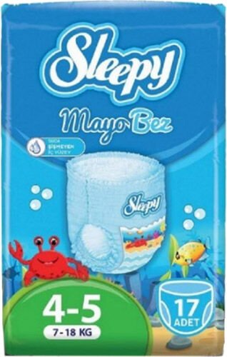Sleepy Mayo Külot Bez 4-5 Beden Junior 7-18 kg 17'li