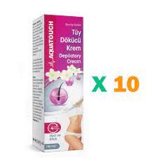 Aqua Touch Tüy Dökücü Krem 100 ml - 10 Adet