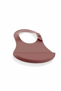 Babyjem Mini Silikon Önlük Mocha 718