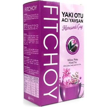 Fitchoy Yakı Otlu Karışımlı Çay 45 Süzen Poşet 90 gr
