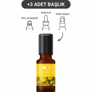 Dodo Hardal Yağı 15 ml (Sprey-Roll On-Damla-3 Başlık)