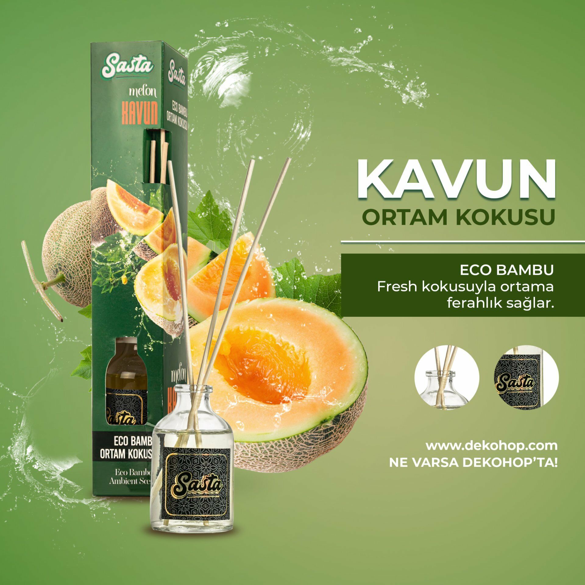 Sasta Bamboo Kokusu Kavun 50 ml