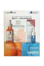 La Roche Posay C Vitamini Serum 30 ml + Hyalu B5 Serum 10 ml + Çanta Hediyeli