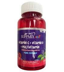 Suppmix Vitamin C D Multivitamin Çiğnenebilir Form 30 Gummies