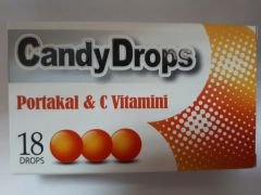 CANDY DROPS PORTAKAL & C VITAMINI