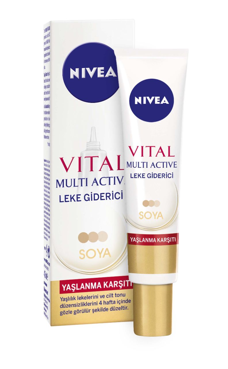 Nivea Vital Soya Leke Giderici Yaşlanma Karşıtı Krem 40 ml