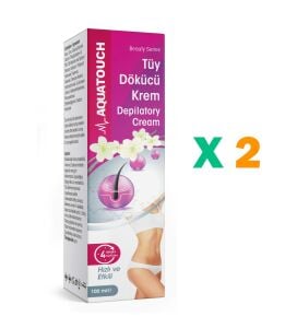 Aqua Touch Tüy Dökücü Krem 100 ml - 2 Adet