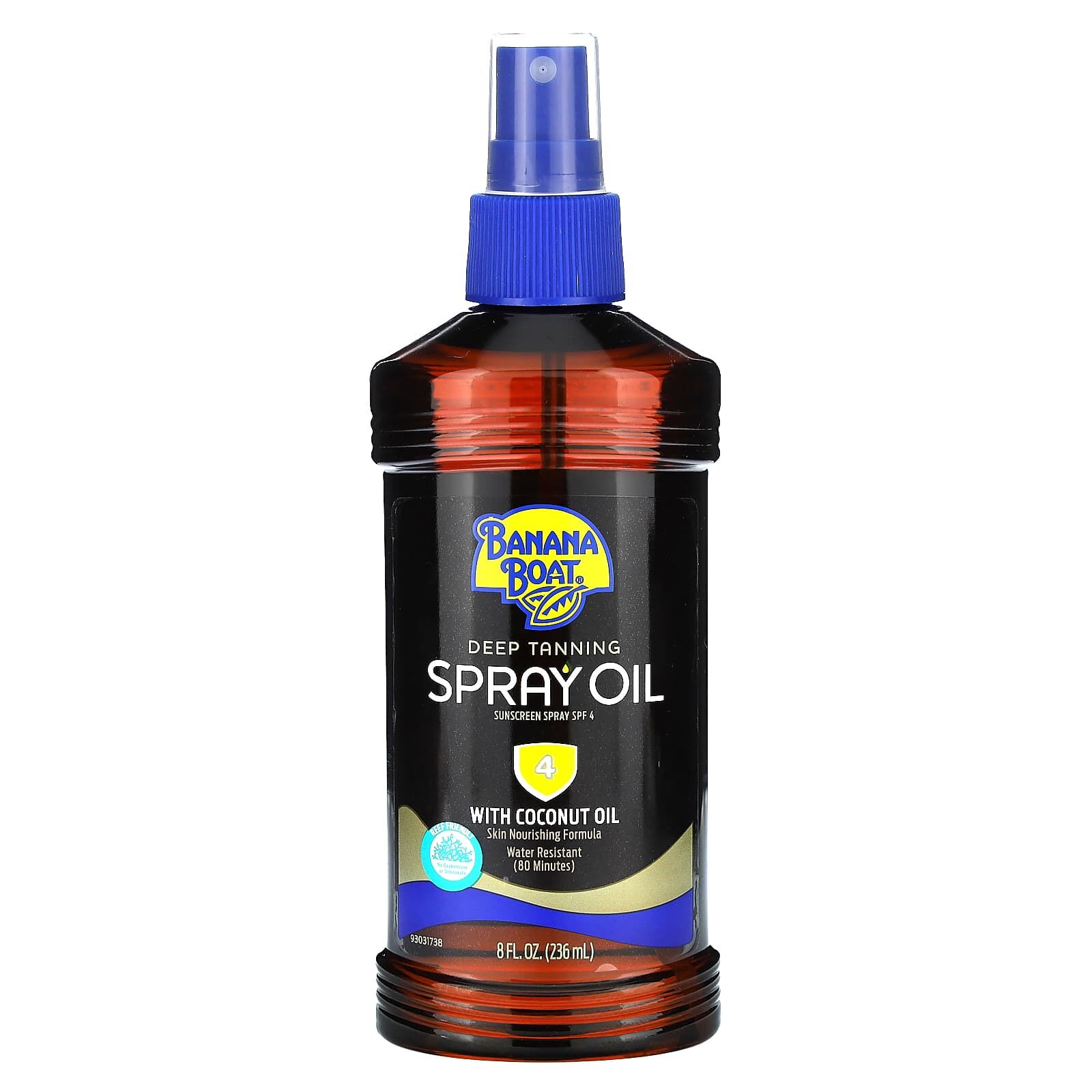 Banana Boat Deep Tanning With Coconut Oil Spray SPF4 236 ml