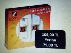 Bioder Skin Care Yüz Ve Vücut Koruyucu Set