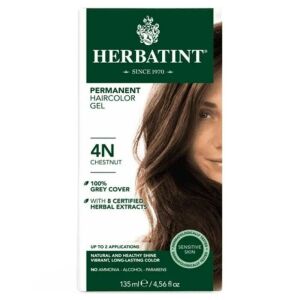 Herbatint Chatain Kestane Organik Saç Boyası 4N