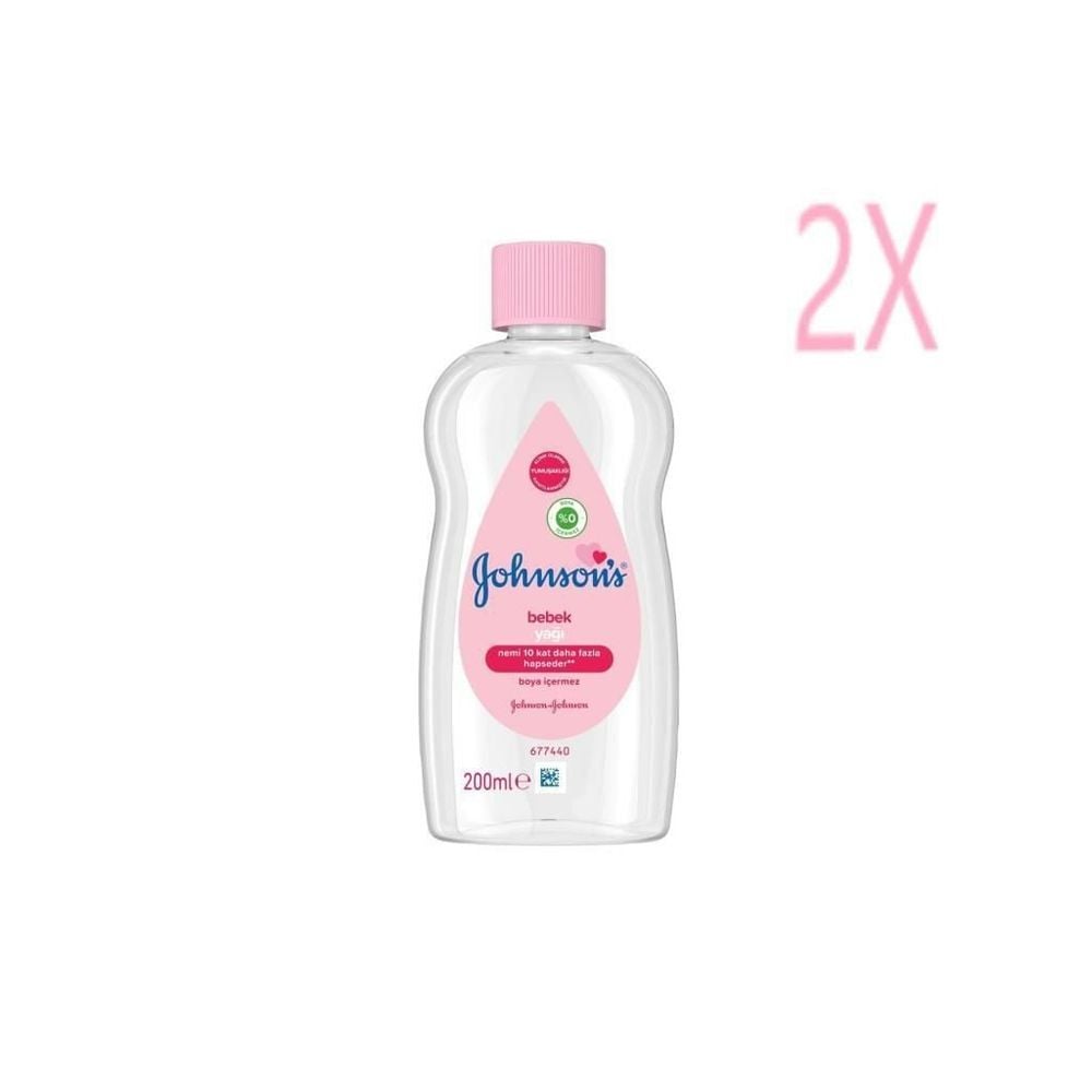 Johnson's Baby Bebek Yağı 200 ml 2'li