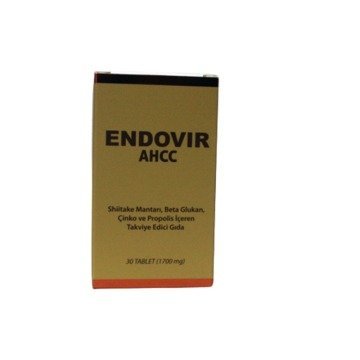 Endovir AHCC Takviye Edici Gıda 30 Tablet