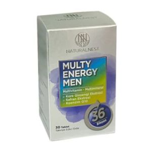 Naturalnest Multy Energy Men 30 Tablet