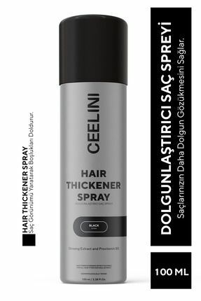 The Ceel Dolgunlaştırıcı Saç Spreyi Siyah 100 ml