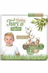 Baby Turco Doğadan Klasik Bebek Bezi xxLarge 20-30 kg No: 7 28'li