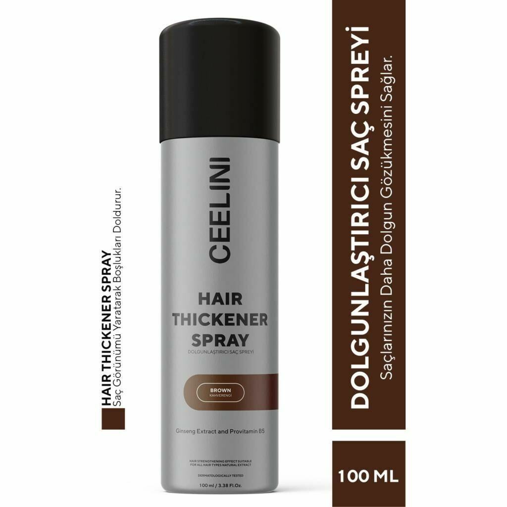 The Ceel Dolgunlaştırıcı Saç Spreyi Kahverengi 100 ml
