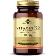 SOLGAR VITAMIN K2 100 MCG 50 CAP.