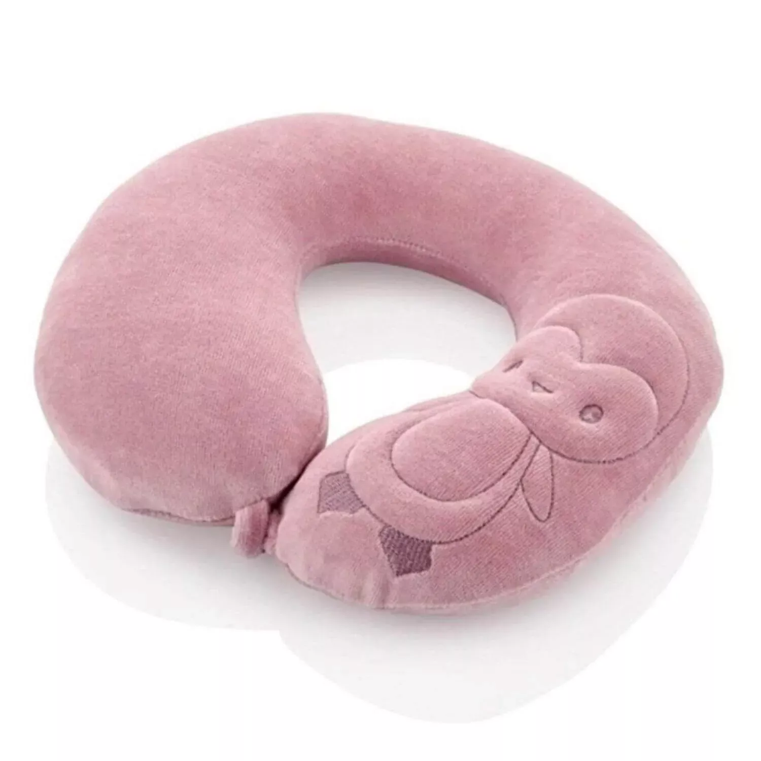 Babyjem Bebek Boyun Koruyucu Yastık - Gül Kurusu