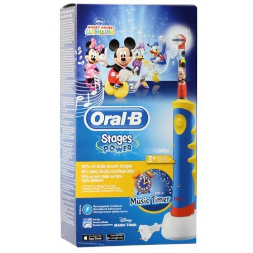 Oral B Stages Power Mickey Mouse Şarjlı Diş Fırçası 3+Yaş