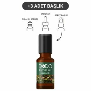 Dodo Kekik Yağı 15 ml (Sprey-Roll On-Damla-3 Başlık)