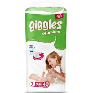 Giggles Natural Çocuk Bezi 3-6 kg No: 2 40'lı