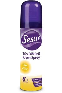Sesu Normal Ciltler İçin Tüy Dökücü Krem Sprey 150 ml