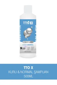 Tto X Kolajen ve Prebiyotik Kuru Normal Saçlar Şampuan 500 ml