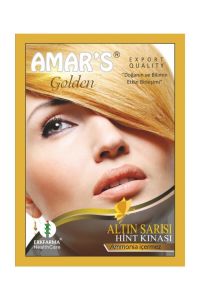 Amar's Hint Kınası - Altın Sarısı 10 gr
