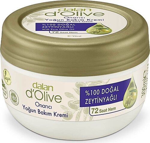 Dalan D'olive Onarıcı Zeytinyağlı Yoğun Bakım Kremi Vazo 150 ml