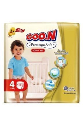 Goon Premium Soft 4 Numara Külot Bez 9-14 kg İkiz Paket 20'li