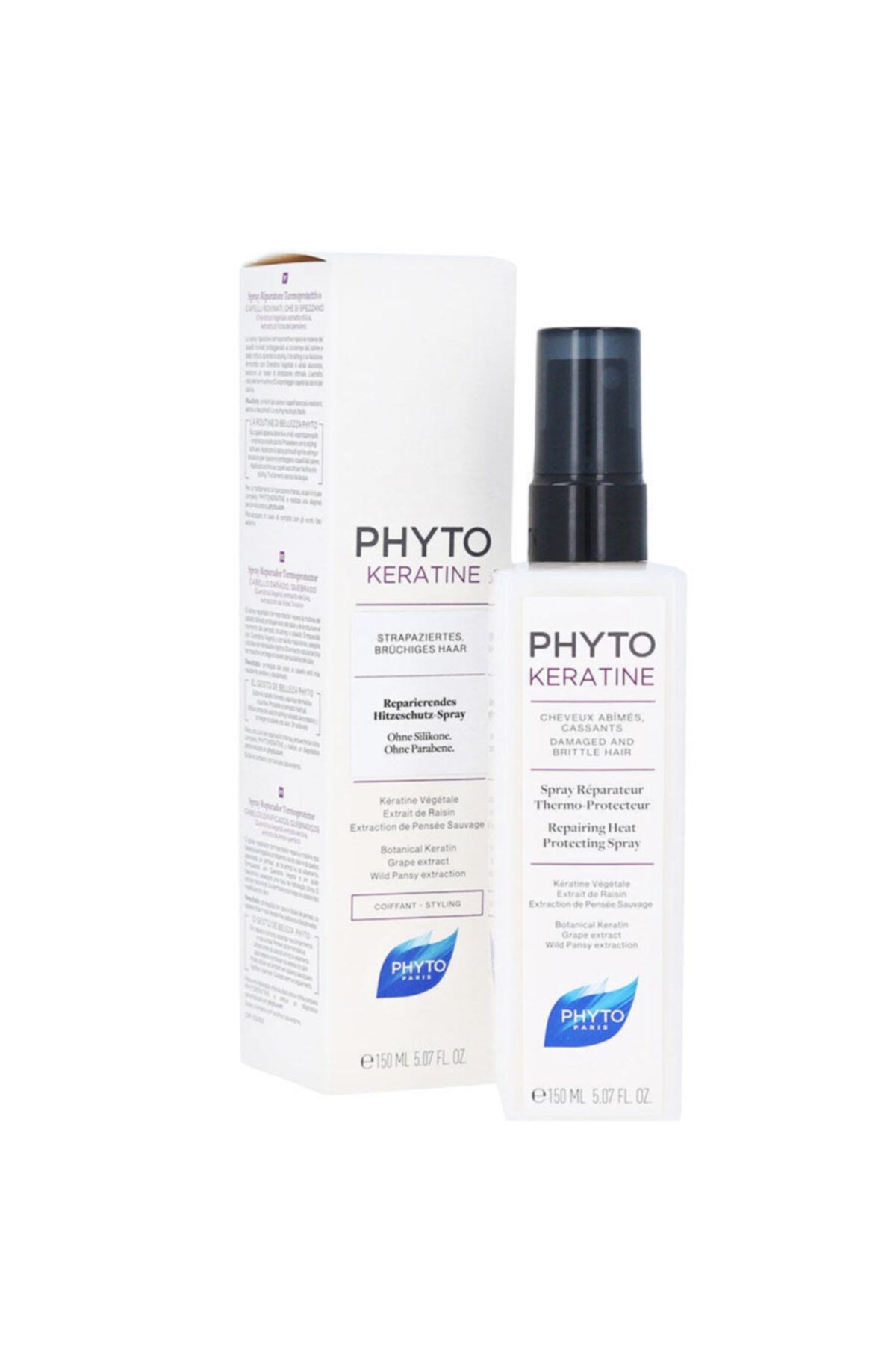Phyto Keratin Sprey Yıpranmış Saç Uçları İçin Isıya Karşı Dayanıklı 150 ml