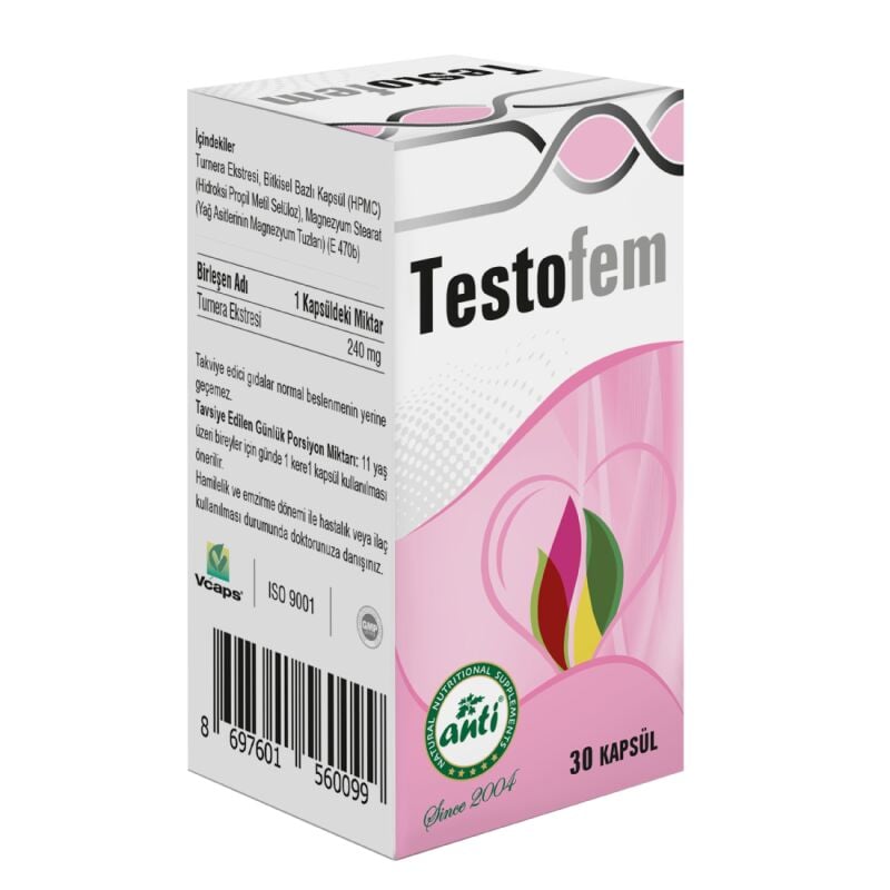 TESTOFEM 30 CAP.