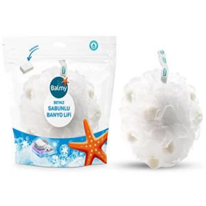 Balmy Sabunlu Banyo Lifi Beyaz Sabun