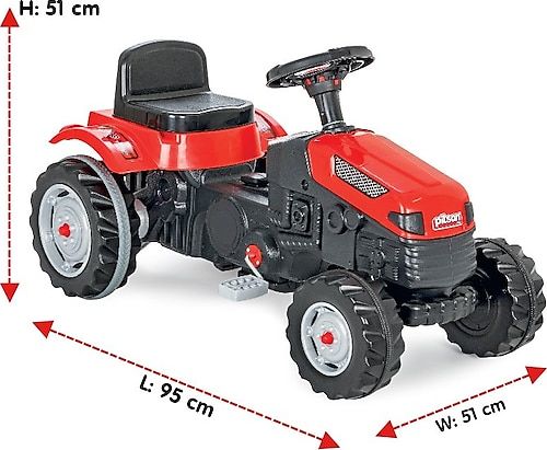 Pilsan Active Pedallı Traktör - Kırmızı