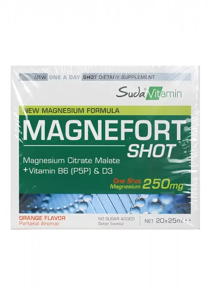 Suda Vitamin Magnefort Shot 20 x 25 ml