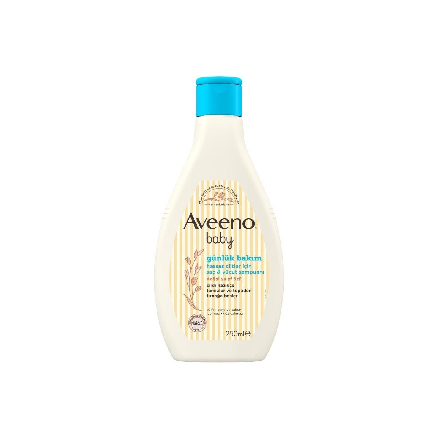 Aveeno Baby Günlük Bakım Hassas Ciltler İçin Saç ve Vücut Şampuanı 250 ml