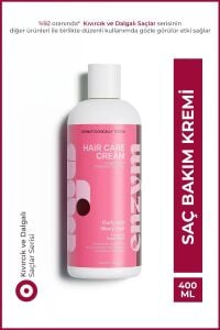 Enzym Cosmetics Kıvırcık ve Dalgalı Saçlar İçin Saç Bakım Şampuanı Bukle Belirginleştirici 400 ml