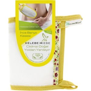 Kelebek Kese Scrub and Peel İnce Banyo Kesesi Hassas Ciltler İçin