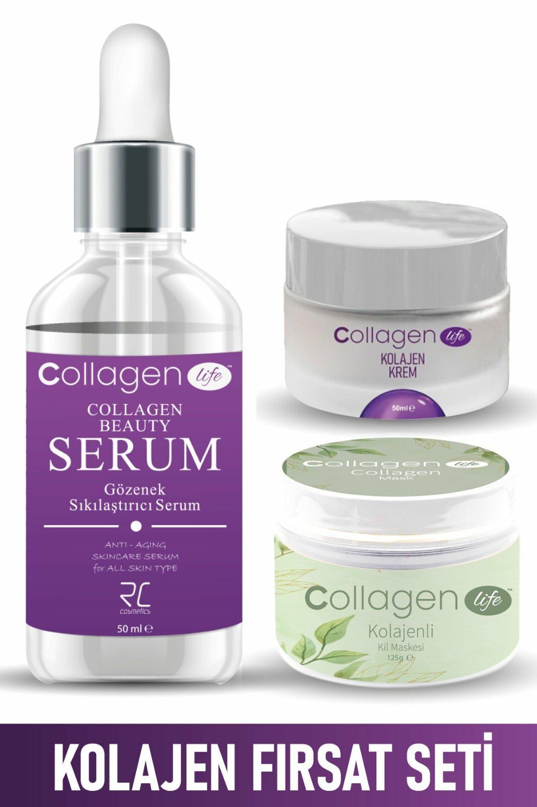 RC Collagen Life Gözenek Sıkışlatırıcı Serum 50 ml