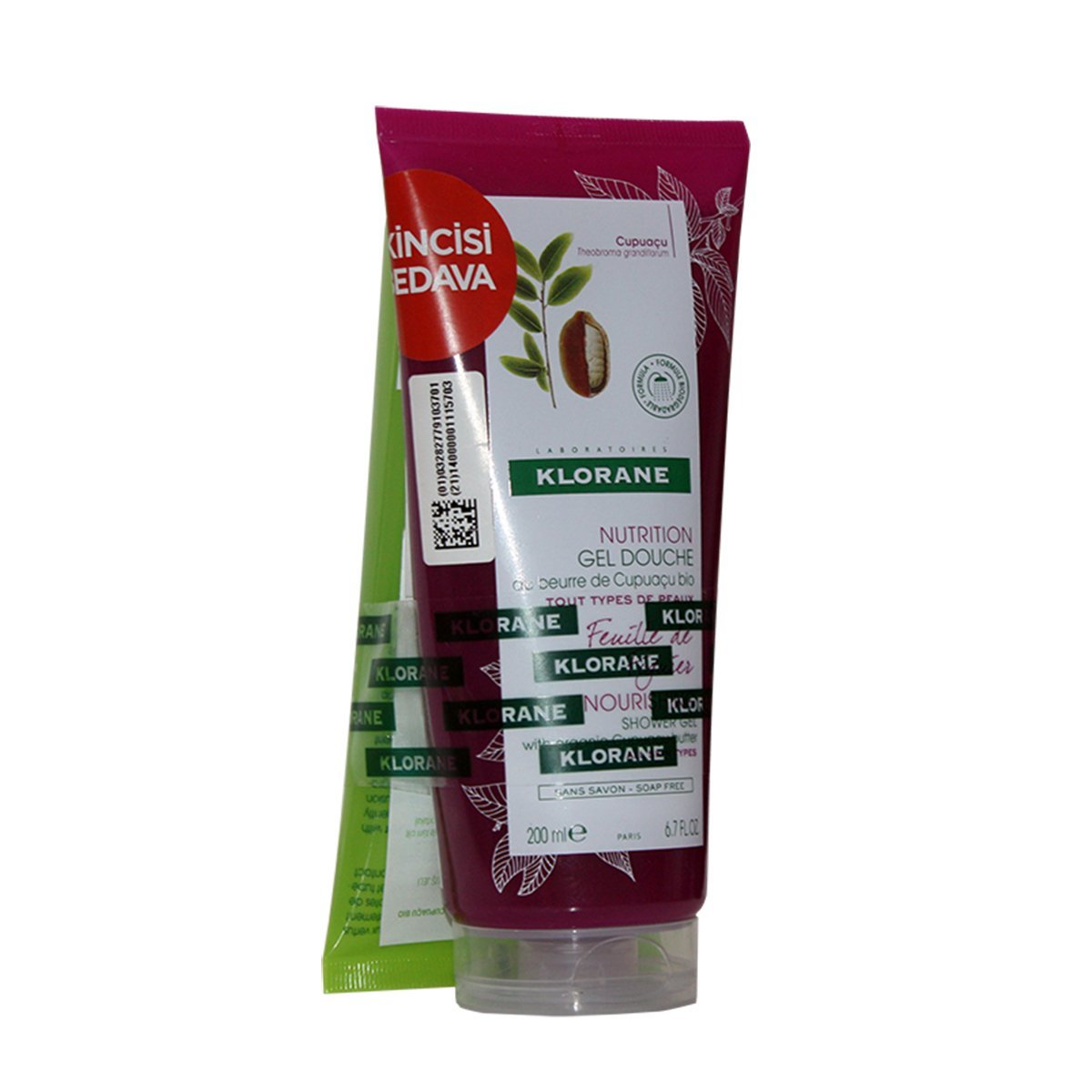 Klorane İncir Yaprağı ve Cupuaçu Yağı İçeren Duş Jeli 200ml + Yuzu Meyvesi Ekstreli Cupuaçu Yağı İçeren Duş Jeli 200 ml