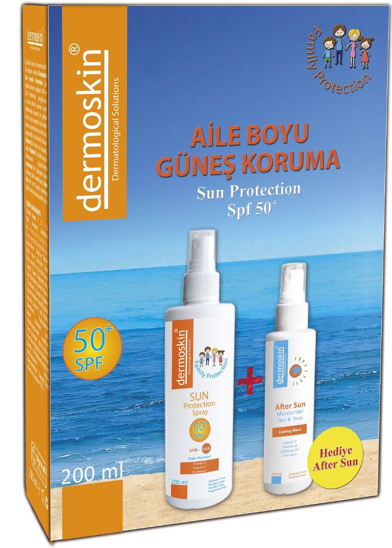 Dermoskin Aile Boyu Güneş Koruyucu SET