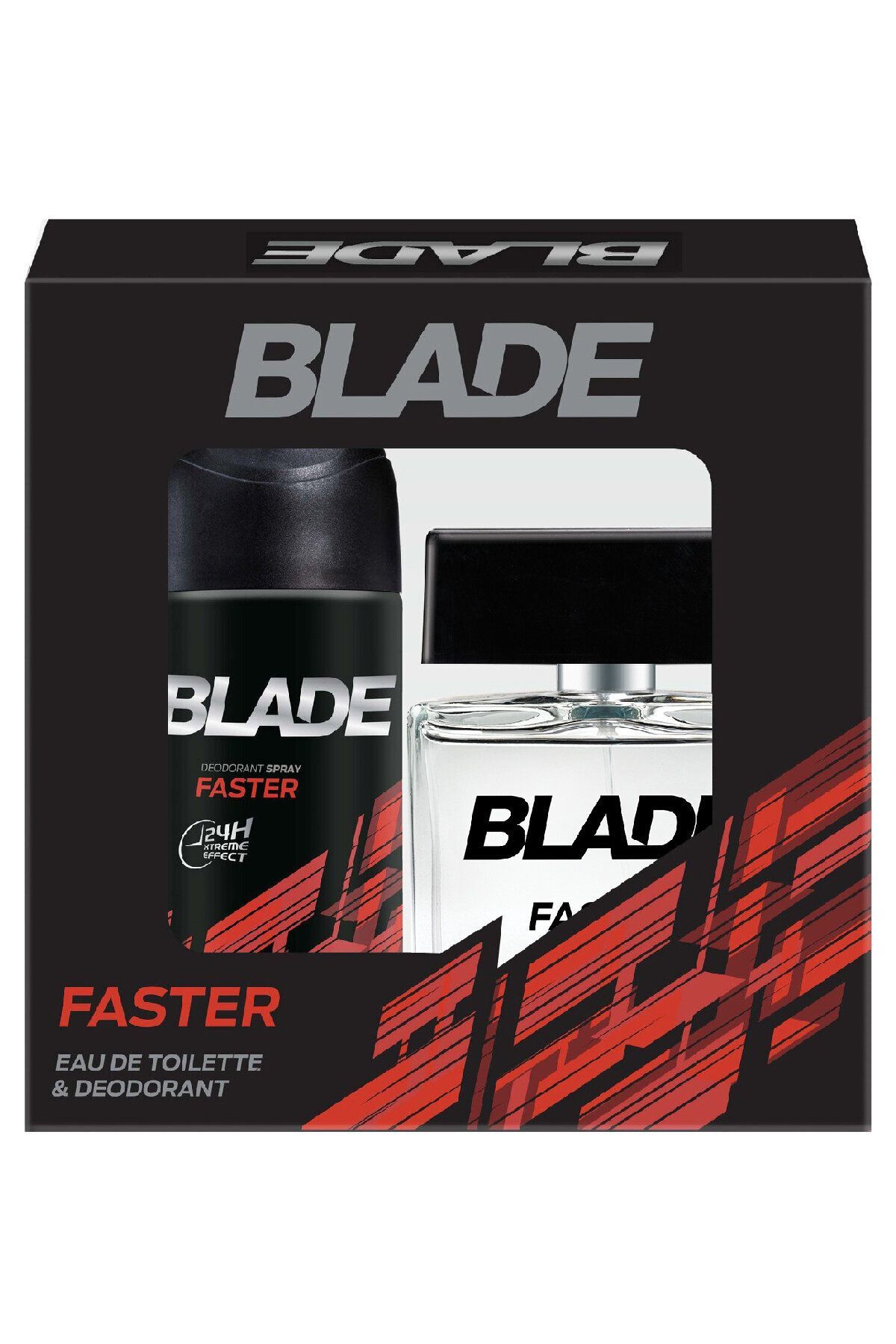 Blade Faster Erkek Parfüm Seti - EDT 100 ml + 150 ml Deodorant