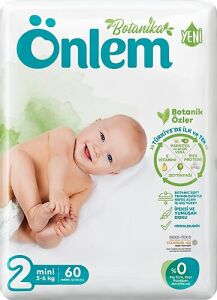 Önlem Botanica Bebek Bezi Mini No: 2 İkili Jumbo 60'lı